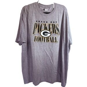 NFL Team apparel T Shirt Size 3XL Green Bay Packers Short Sleeve new